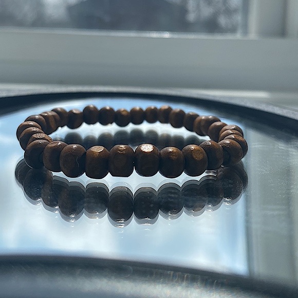 2 Brown beaded bracelets - Picture 7 of 8